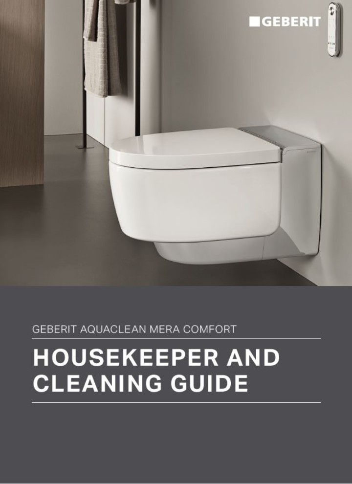 Geberit Mera Comfort Housekeeping Guide
