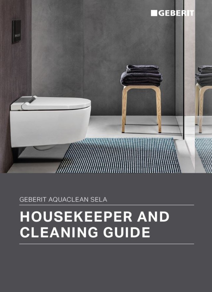 Geberit AquaClean Sela Housekeeping Guide